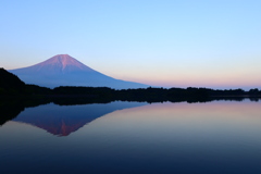 田貫湖からの富士山