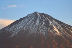 今朝の富士山