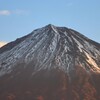 今朝の富士山