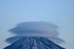 笠雲6時38分