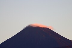 朝の富士山
