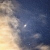 雲間のアンドロメダ銀河