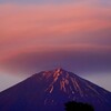 赤富士と笠雲3