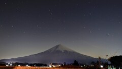 夜の富士