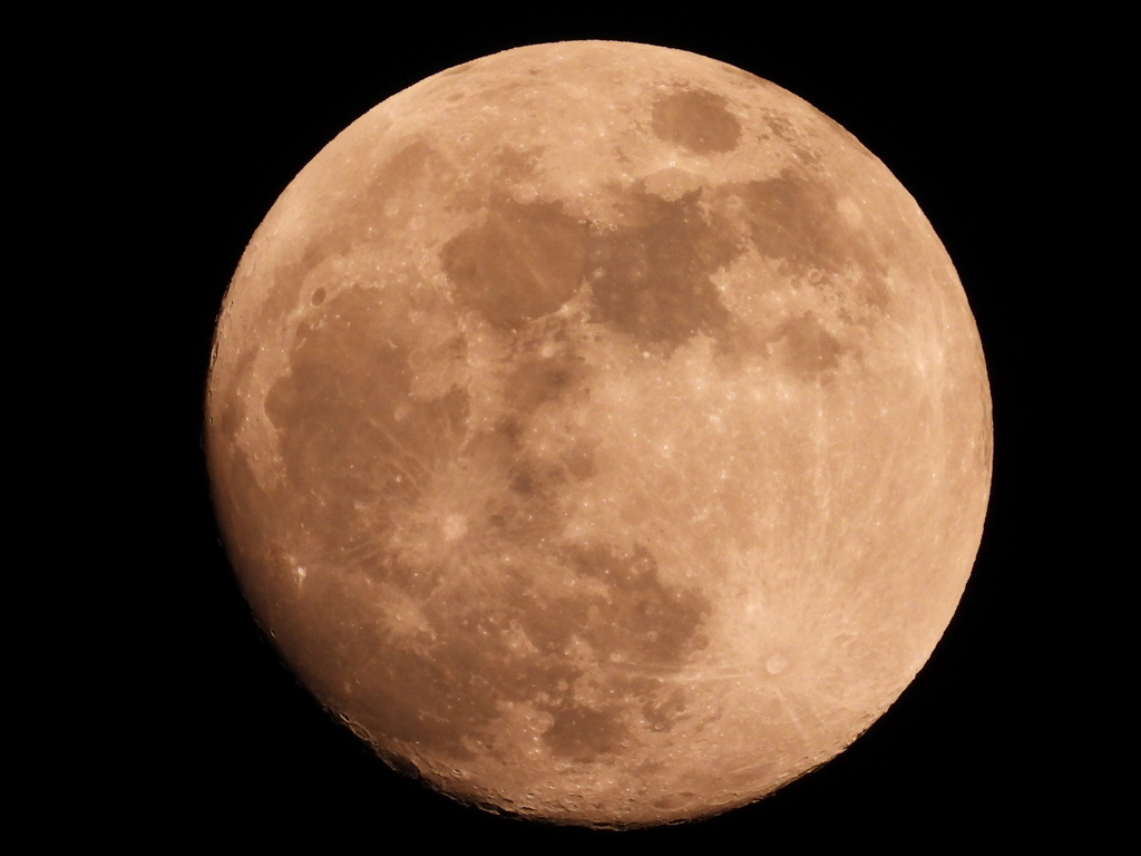 ピンクムーン2日前