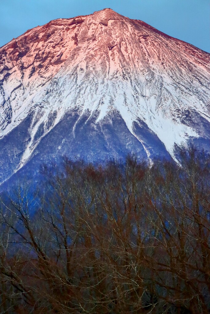 夕富士