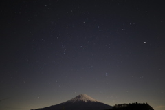 今夜の富士山と星空20231120