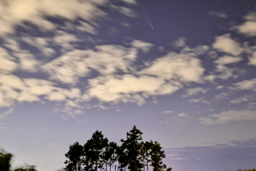 今夜の彗星