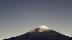 夜の富士