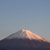 今朝の富士山（12月23日）