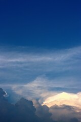 連なる積乱雲