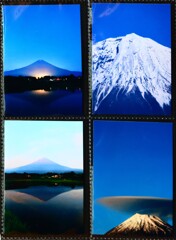 富士山（アナログコラージュ）