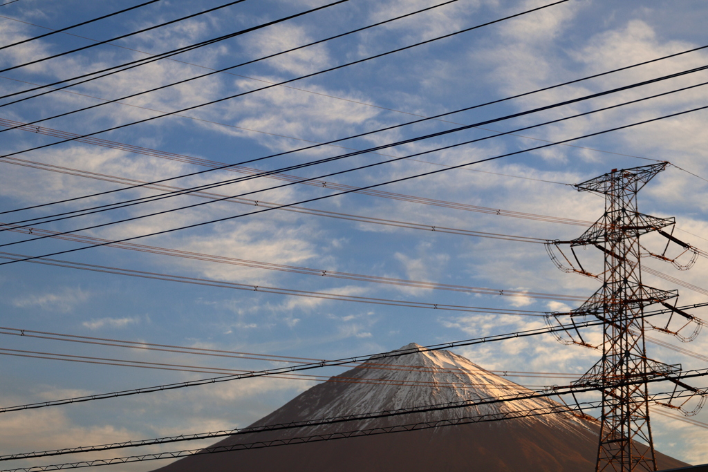 優しい感じの雲と空