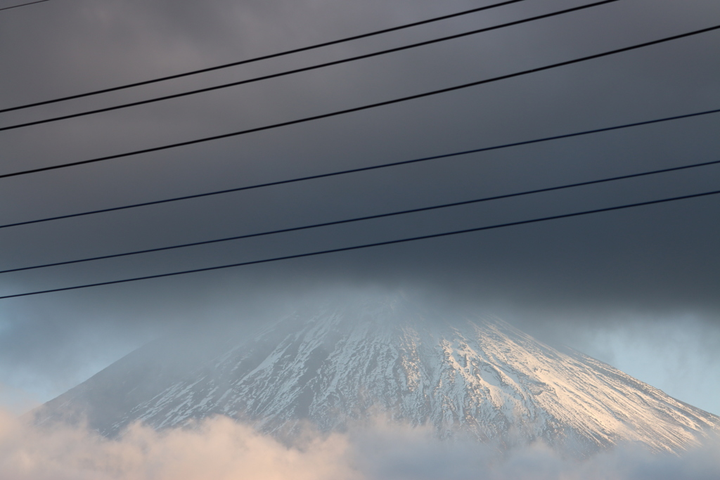 日常の富士山231127