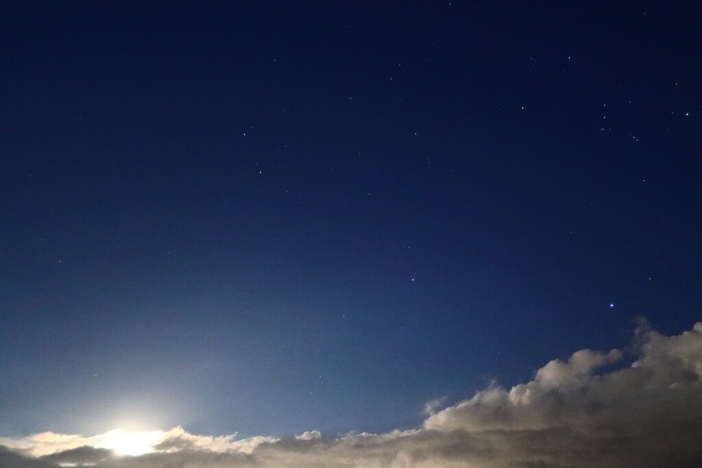 雲　月　オリオン