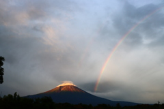超豪華な夕富士