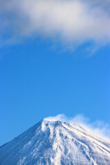 今朝の富士山
