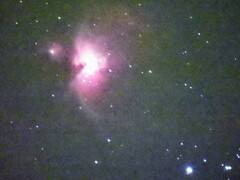 コンデジでオリオン座大星雲