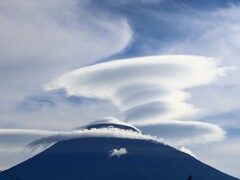 今朝の富士山③