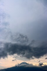 夕富士