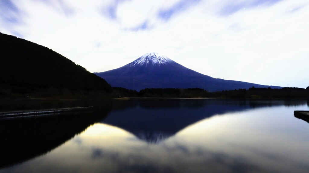 田貫湖からの富士
