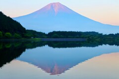 田貫湖からの富士山