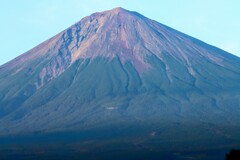 今夕の富士山