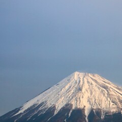 今朝の富士山