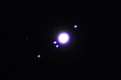 今夜の木星とガリレオ衛星20231107
