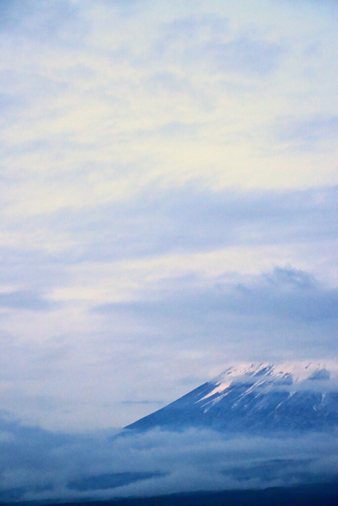 夕富士