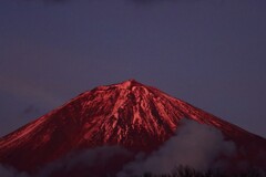 赤富士