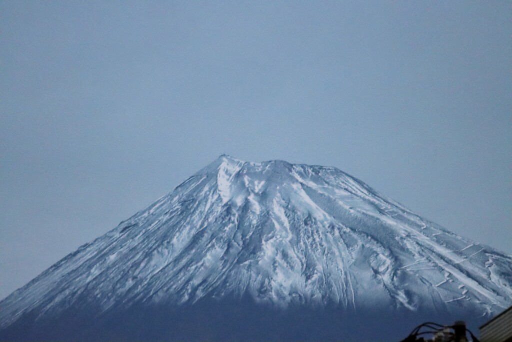 公式となりました。　初冠雪