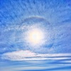 今日の２重ハロ。