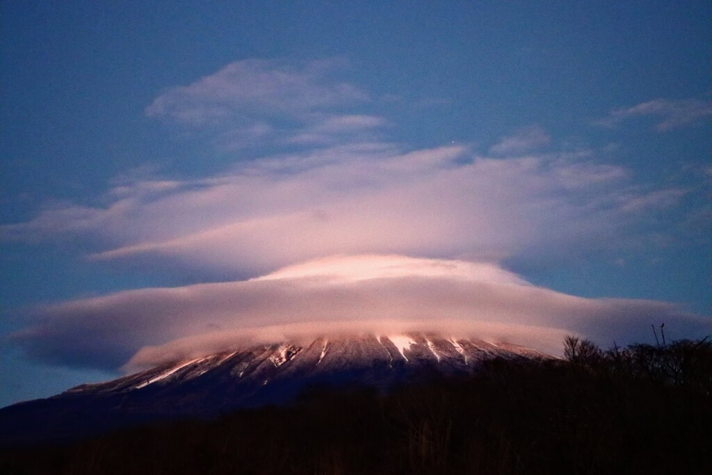 今日の笠雲