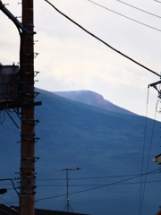 宝永山だけくっきり