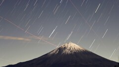 星降る富士