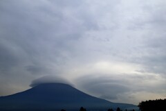 今日の笠雲