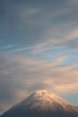 初冠雪かな？初雪化粧でした。富士吉田市宣言ナイス