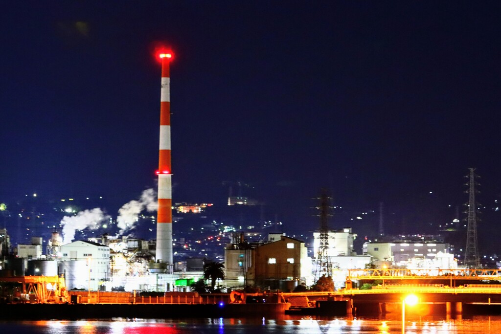 田子の浦港の夜景
