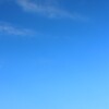 赤富士と青空