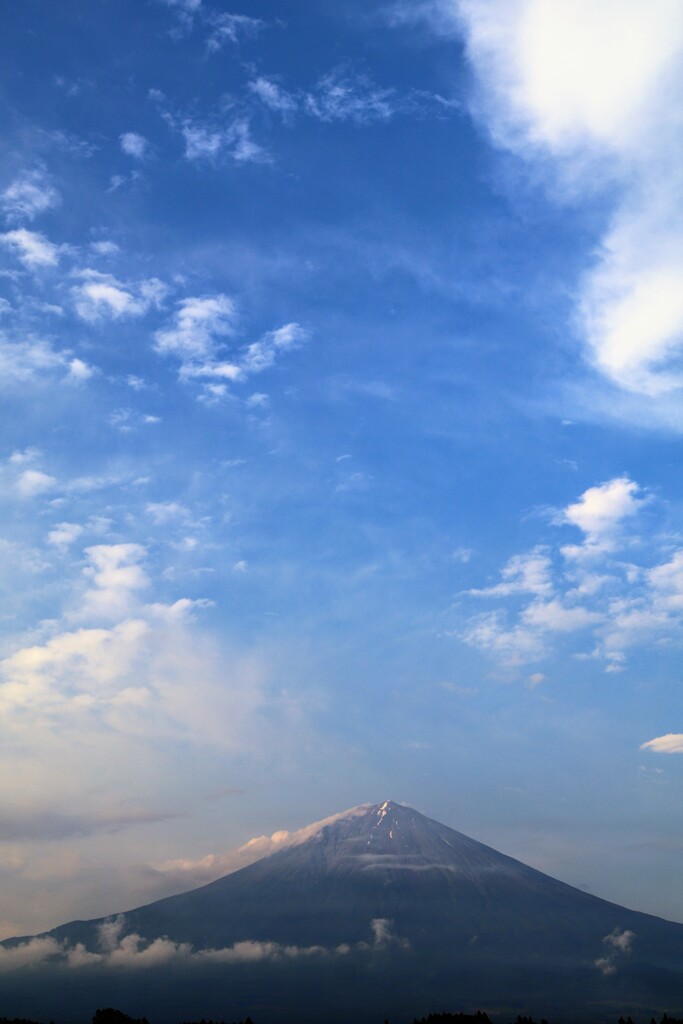 夏の富士山