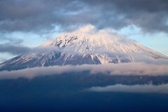 夕富士