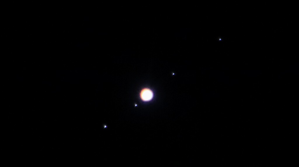 今夜の木星とガリレオ衛星20231101