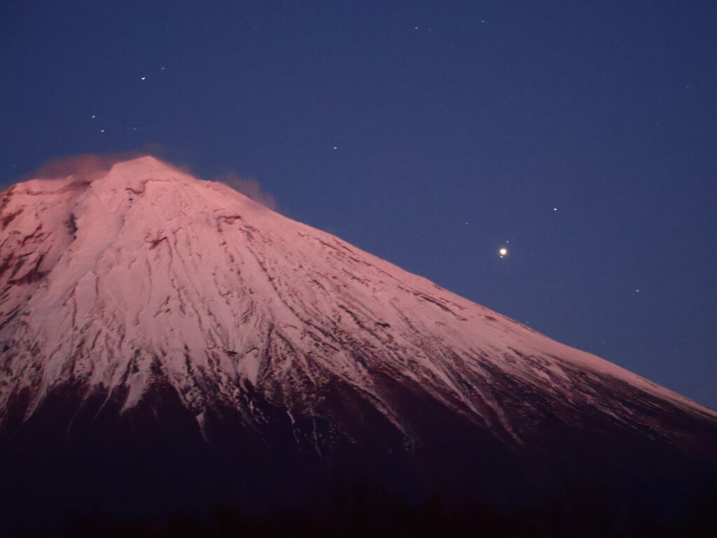 富士山からイズル木星