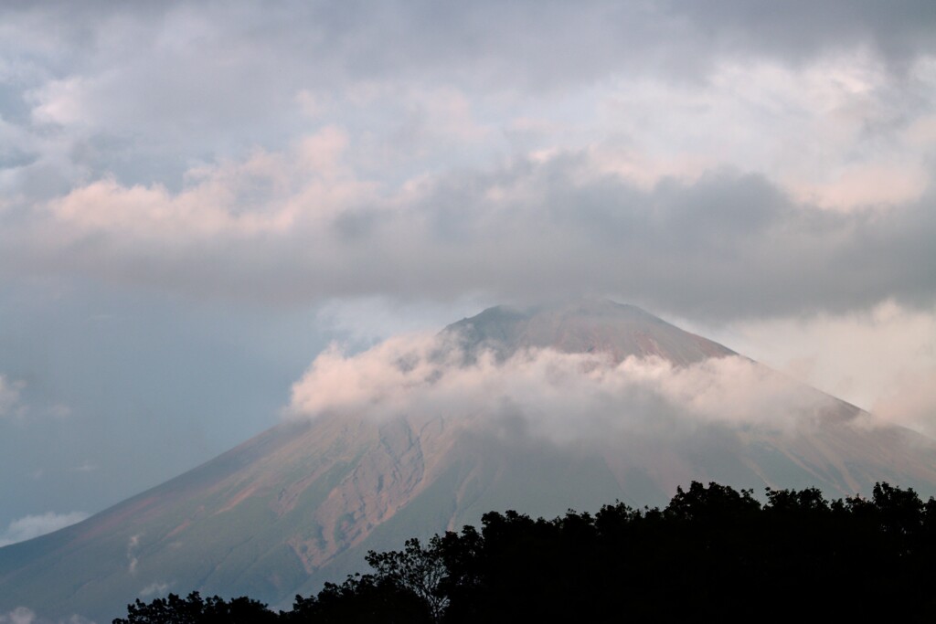 夕富士