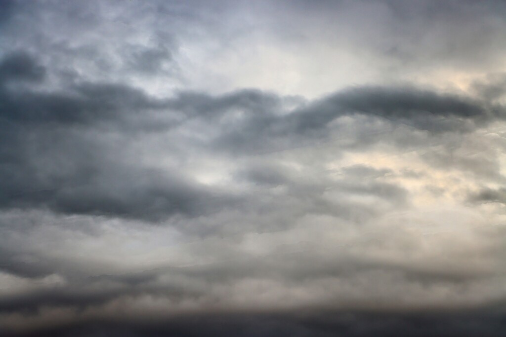 雲下の富士