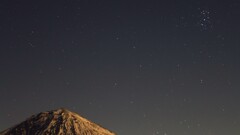 今夜の富士山とすばる20231122