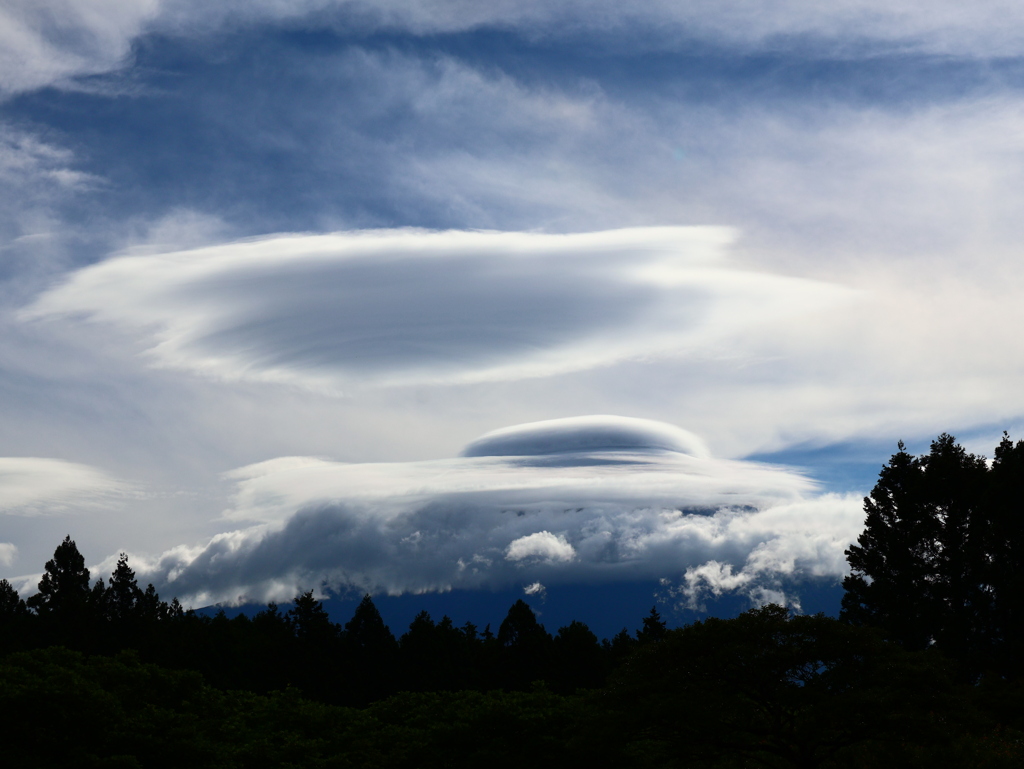 昨日の笠雲最終形態