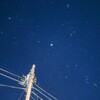 朝方の夜空