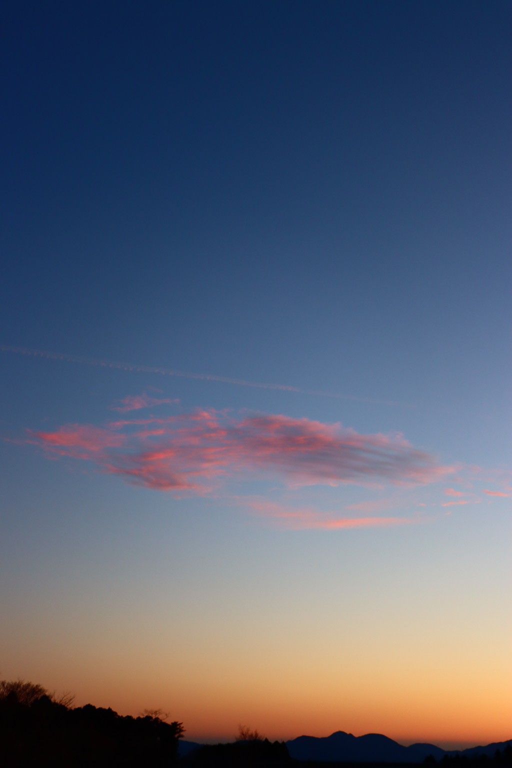 夕暮れ